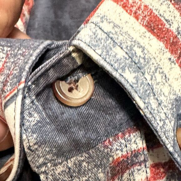 Clearwater Outfitters Shirt Mens 2XL Muscle Cars USA Challenger Malibu GTO Flags - Picture 4 of 8